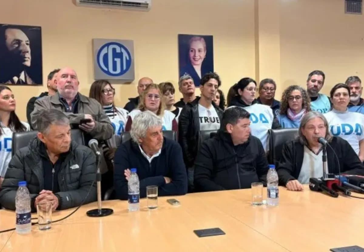 Gremios docentes de la CGT anuncian plan de lucha por la crisis educativa