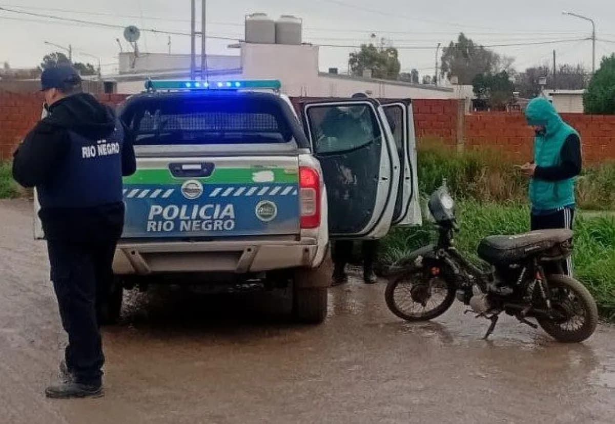 Recuperan en Viedma una moto robada en abril durante un control policial