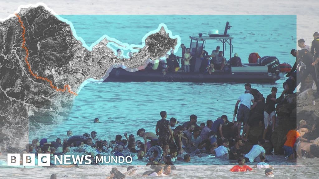 Crisis migratoria en Ceuta: no publicable por falta de vínculo con la región