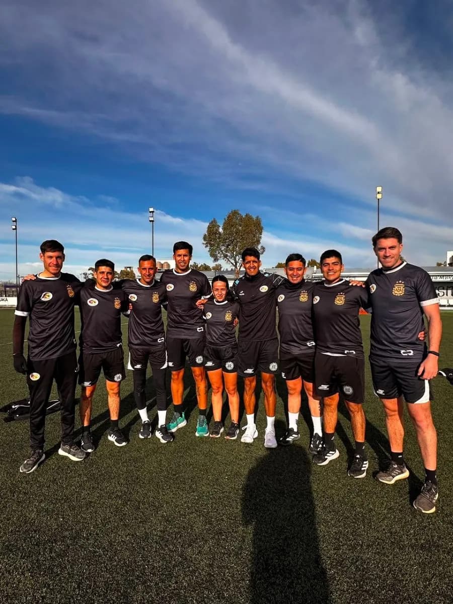 Los árbitros de la Liga Rionegrina rindieron la prueba física del Consejo Federal