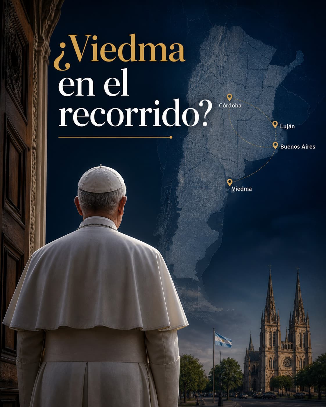 ¿Viedma en el recorrido? León XIV visitará la Argentina en noviembre
