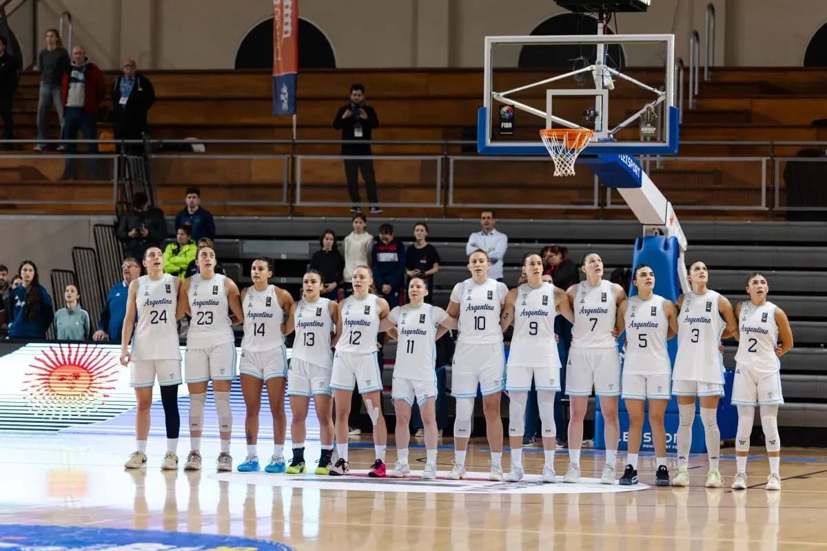 Con puntos de la rionegrina Sol Castro, Argentina venció a Paraguay y ya está en la AmeriCup 2027