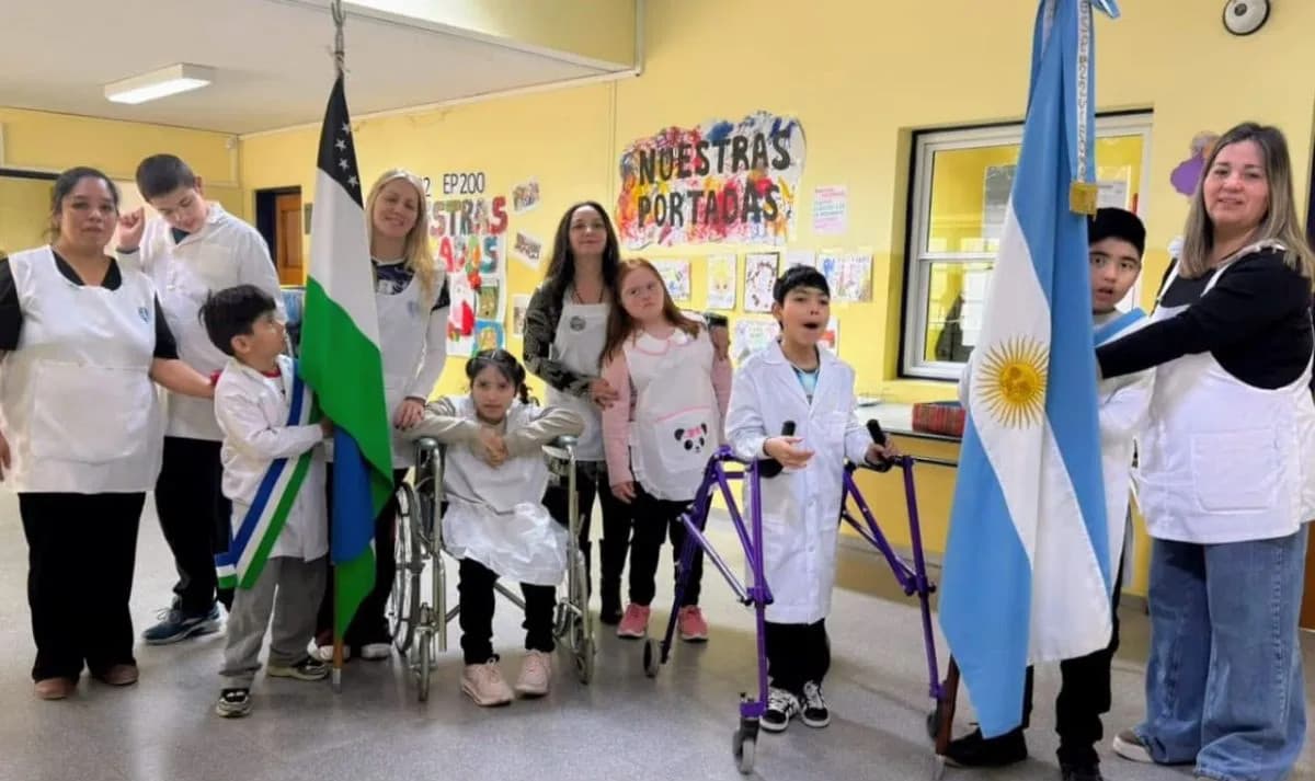 Día de la Educación Especial: la Escuela N° 22 hace una clase abierta en Plaza Alsina