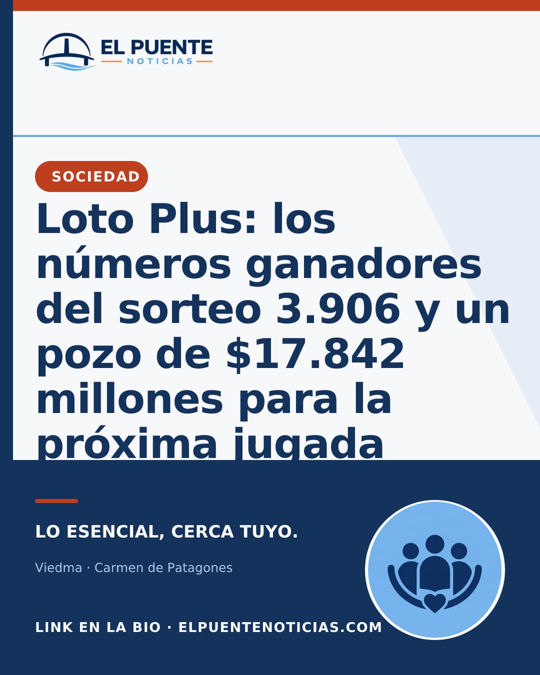 Loto Plus: los números ganadores del sorteo 3.906 y un pozo de $17.842 millones para la próxima jugada