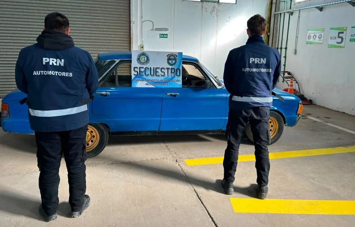 Secuestraron en Viedma un auto con el motor adulterado durante un trámite de verificación