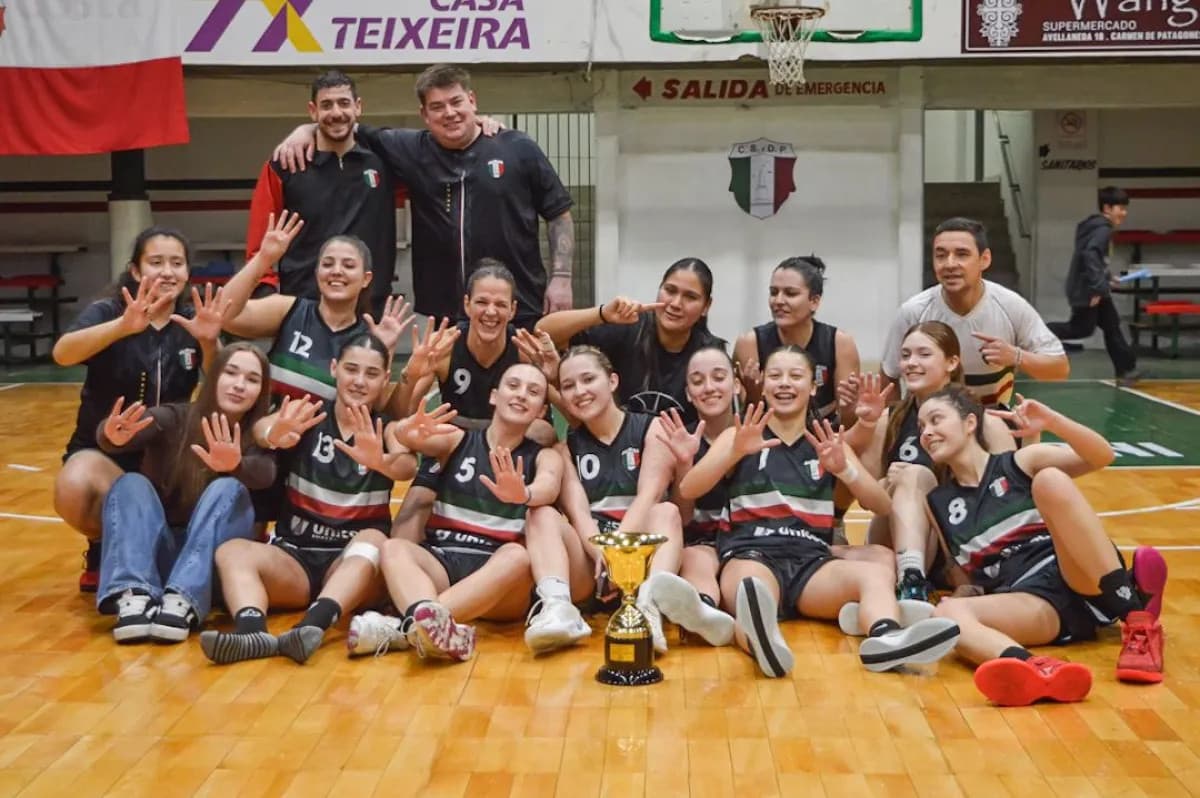 Deportivo Patagones se consagró campeón invicto del Apertura de básquet femenino