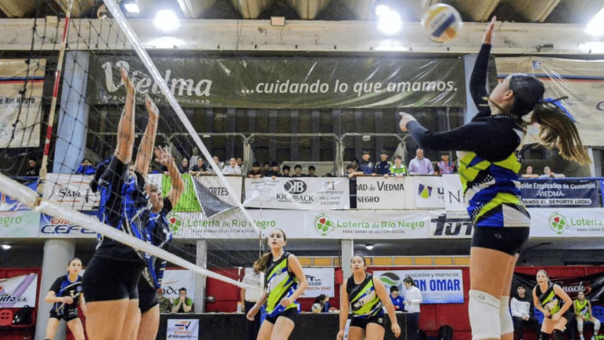 Viedma fue sede del segundo Clasificatorio Provincial de Vóley Sub 14