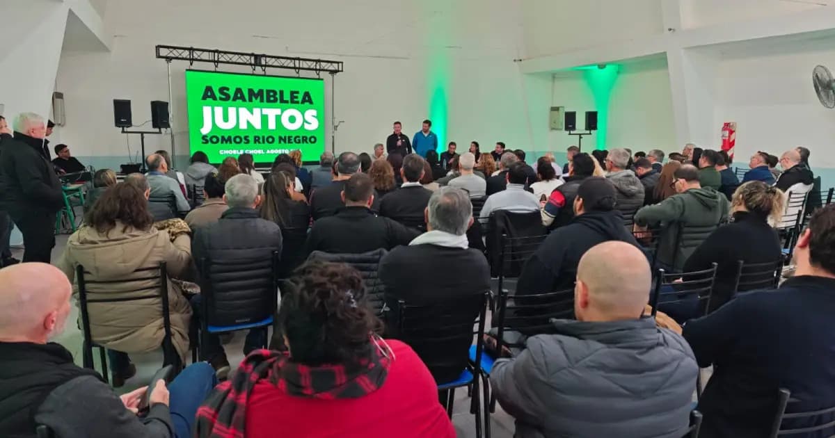 JSRN ratificó a López al frente de su asamblea y define alianzas para Bariloche