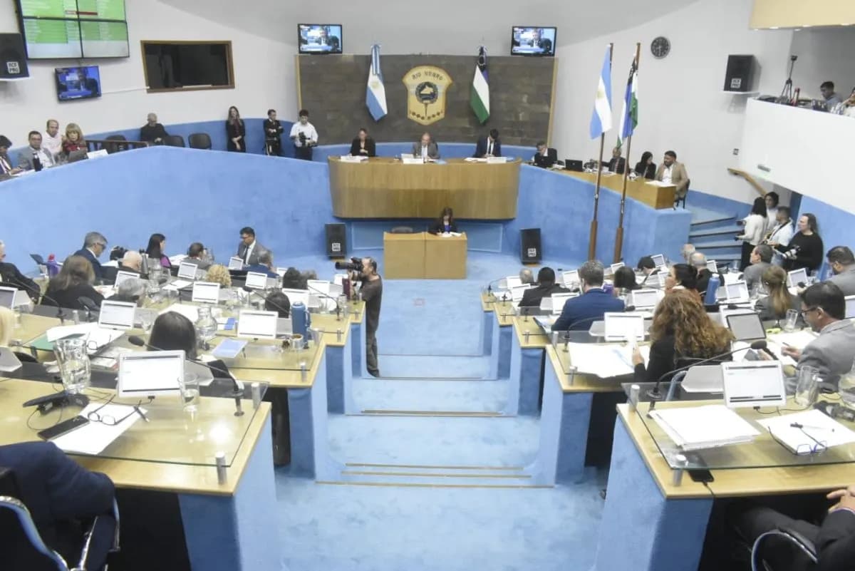 La Legislatura de Río Negro sesiona el jueves: pase a planta y rutas nacionales en la agenda