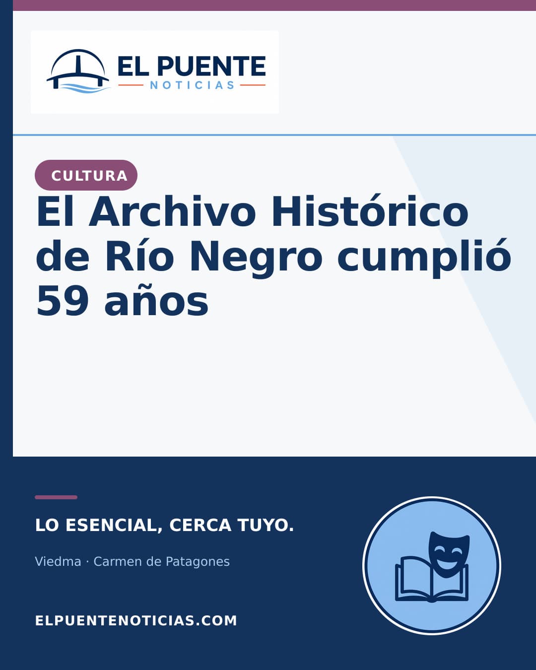 El Archivo Histórico de Río Negro cumplió 59 años