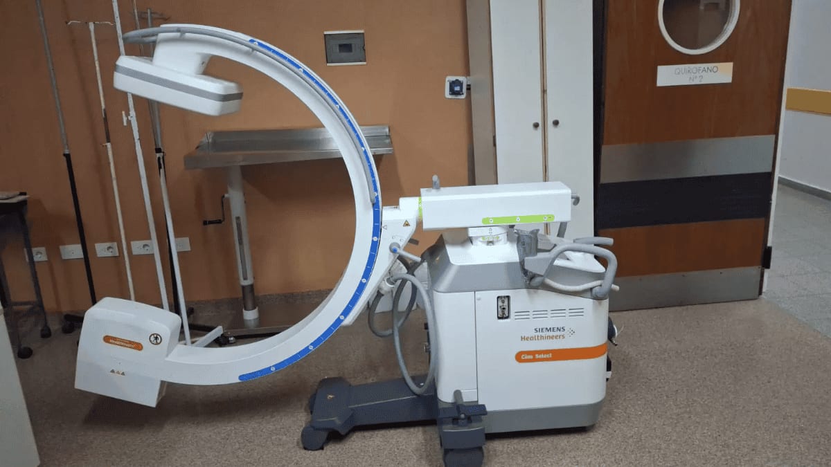 El Hospital de Viedma sumó un nuevo equipo de rayos X para quirófano
