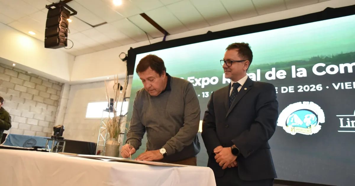 Río Negro lanzó nuevas líneas de crédito para maquinaria y riego en la Expo Rural de Viedma