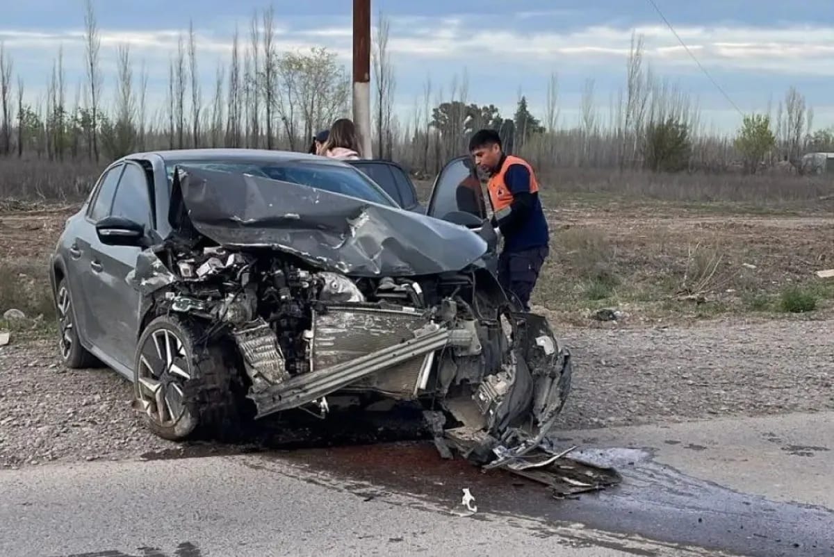 Cipolletti: murió un joven de 19 años en un choque frontal en Puente 83