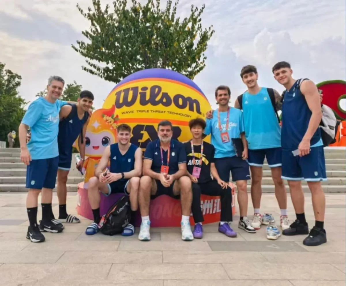 Alfredo Ventura, jugador de Viedma, debuta con la Selección en el Mundial U23 de 3x3