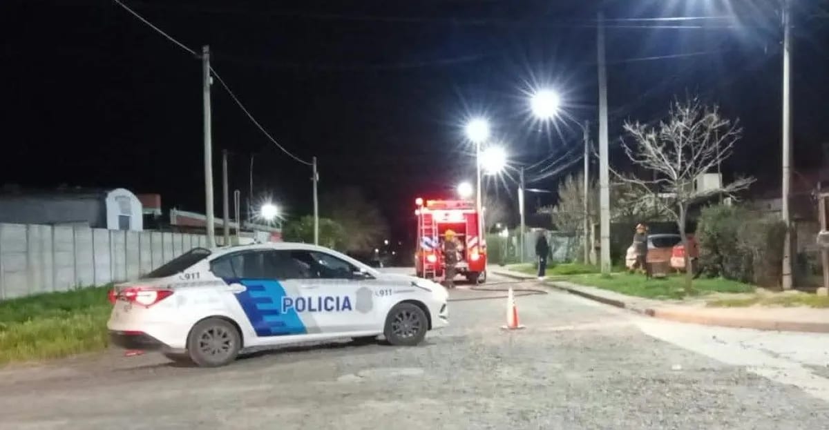 Principio de incendio en una vivienda de Patagones por ropa cerca de un calefactor
