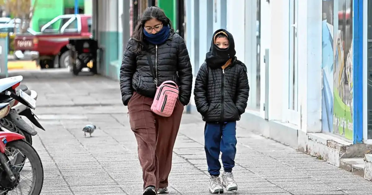 Frente de frío polar: cómo sigue el clima en Viedma y la región