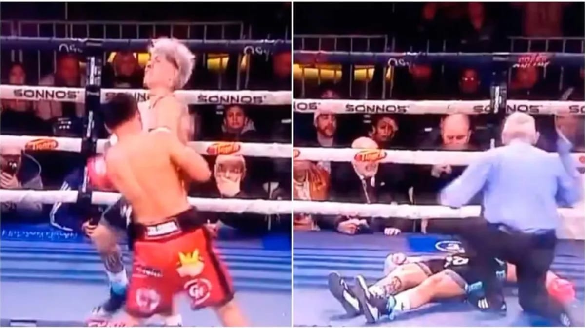 Un boxeador tucumano fue noqueado y retirado en camilla en Avellaneda