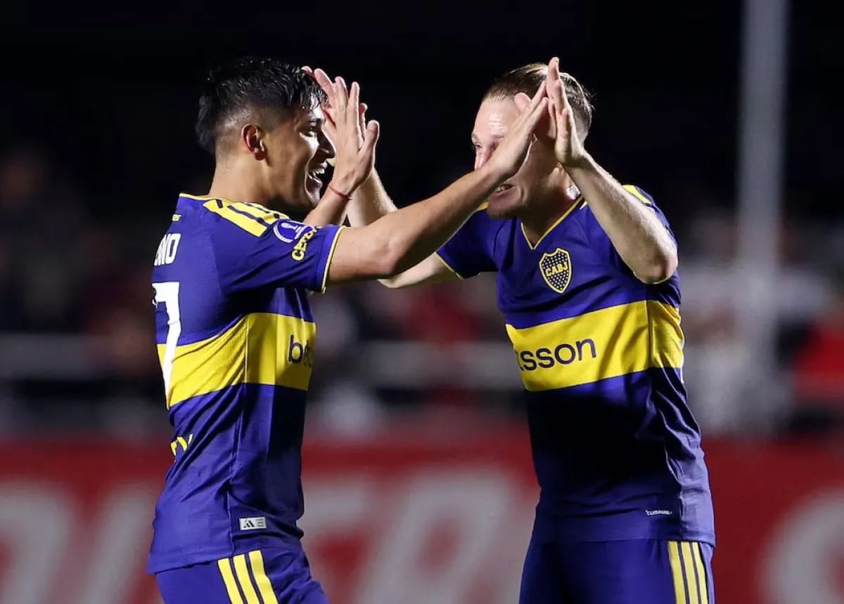 Boca eliminó a San Pablo y se metió en semifinales de la Sudamericana