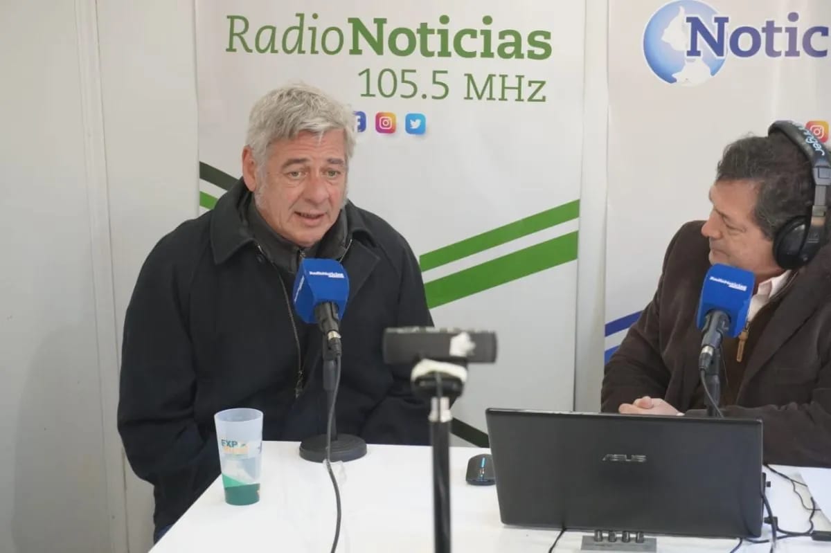 Nicolás Pino en la Expo Rural: competitividad, sanidad y logística, los ejes para el campo patagónico