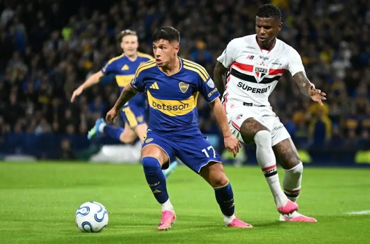 Boca visita a San Pablo por un lugar en semifinales de la Sudamericana