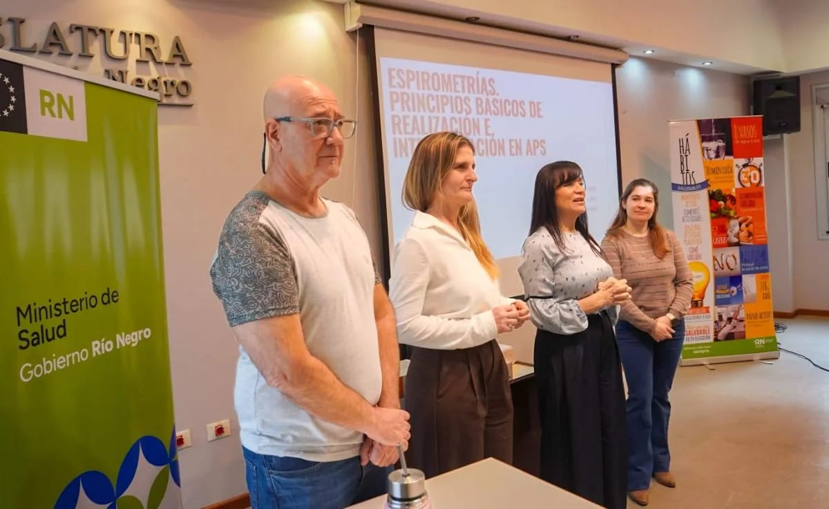Río Negro entrega espirómetros a seis hospitales, incluido Viedma, para detectar EPOC a tiempo