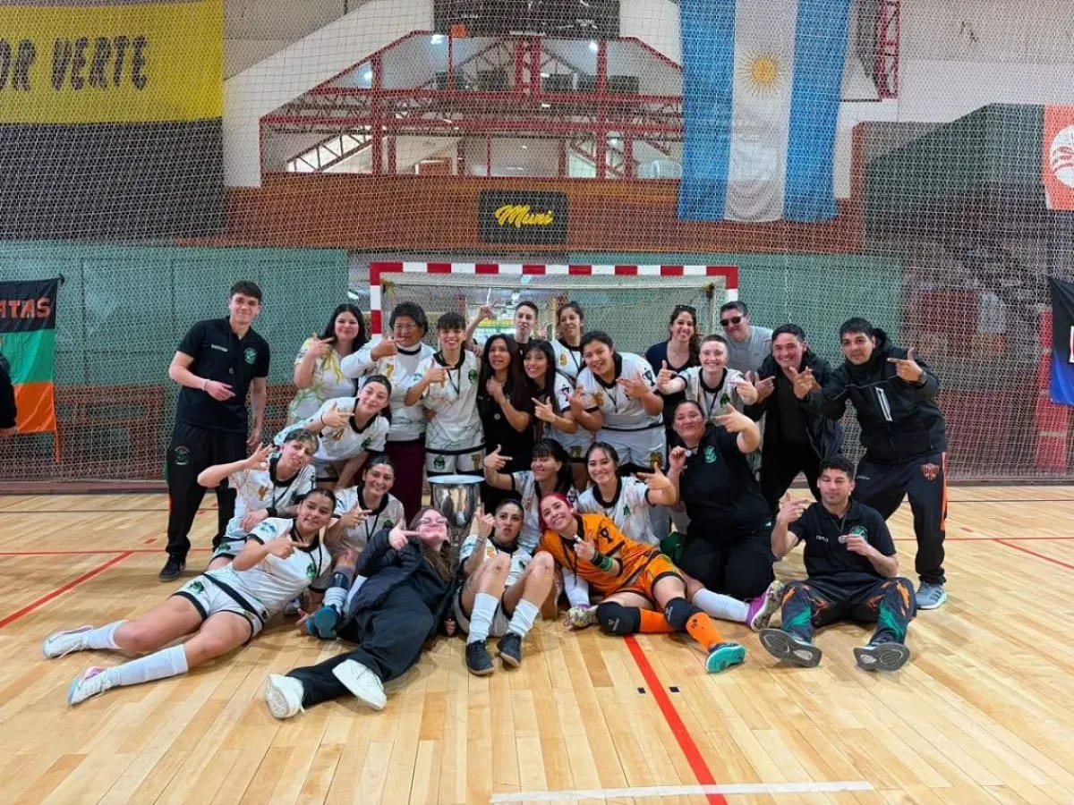 Maragatas se consagró campeona del Federal de Futsal y jugará el Nacional